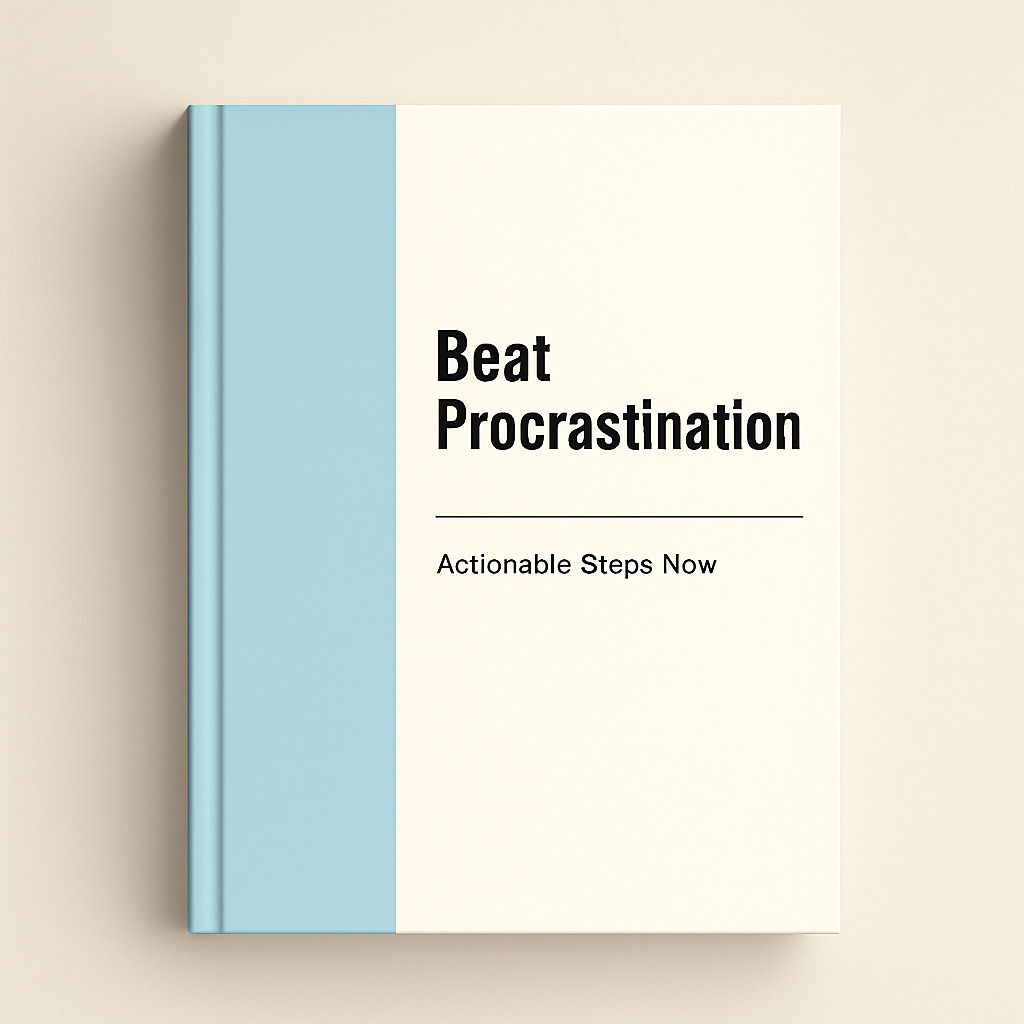 Finish What You Start: Overcoming Procrastination for Ambitious 20–30 Somethings